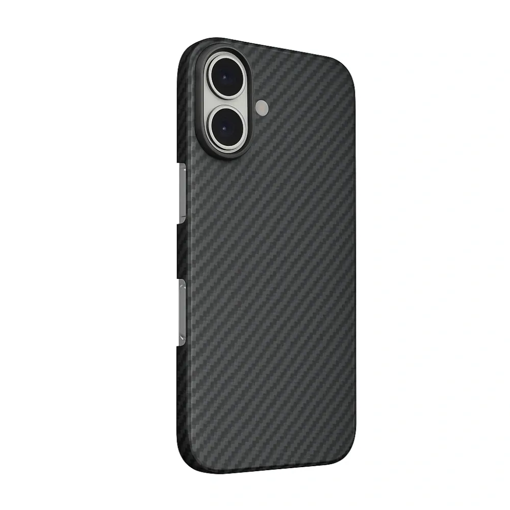 [8595217493780] Swissten MagCarbon Case iPhone 17 in Black