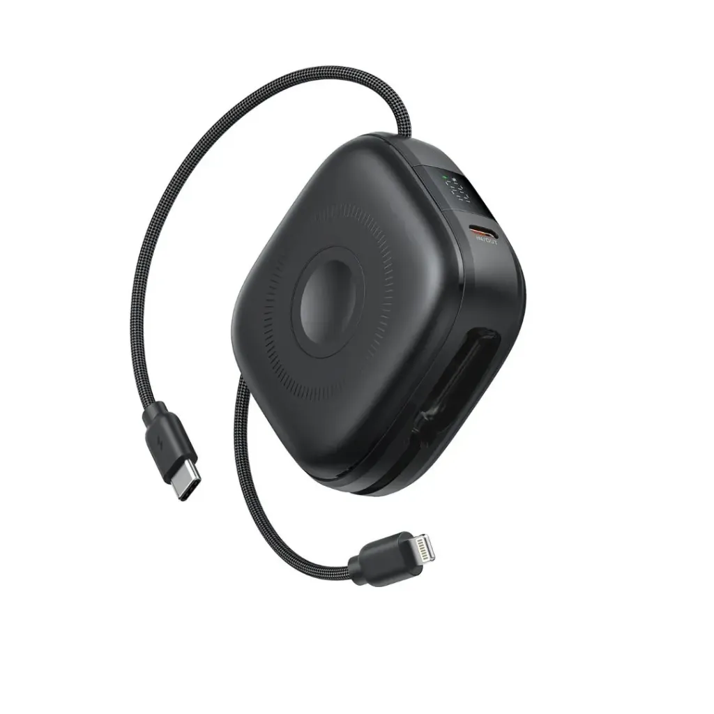 [8595217490543] Swissten VoltBox MagGo 10,000mAh Powerbank with Built in Cables & MagSafe