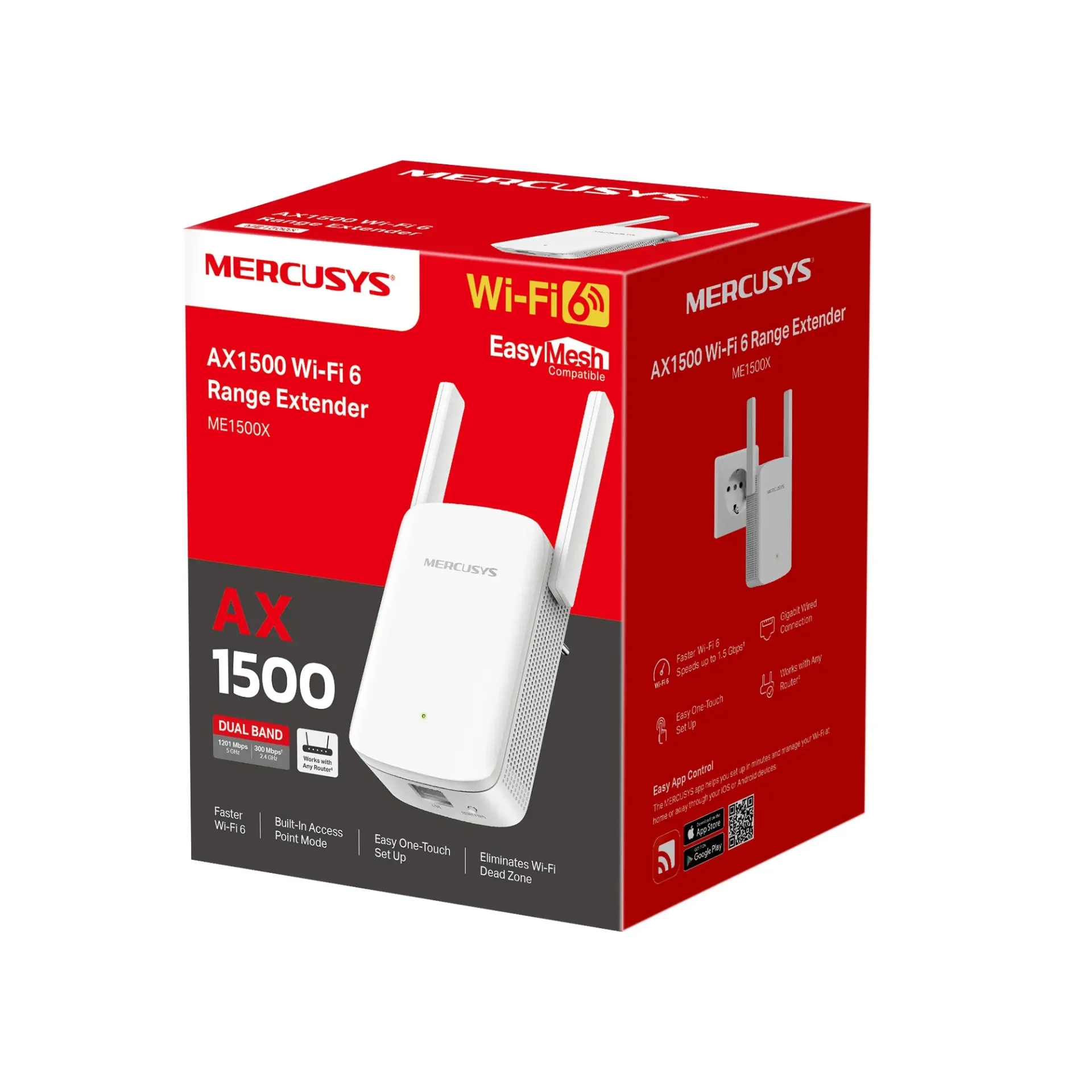TP-Link Mercusys ME1500X AX1500 Wi-Fi Extender