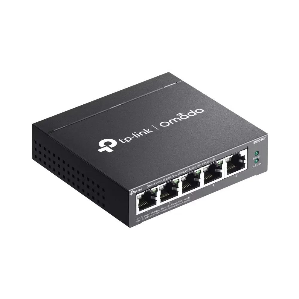 [8885020620917] TP-Link Omada 5-Port Gigabit POE+ Switch - ES205G