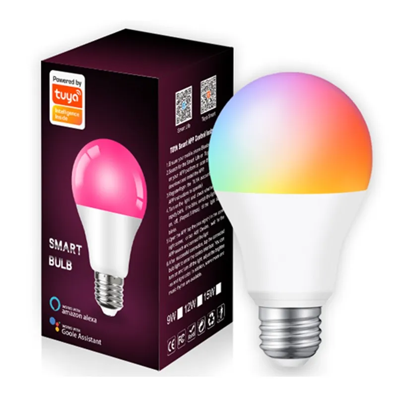 Tuya Smart LED LightBuld with RGB