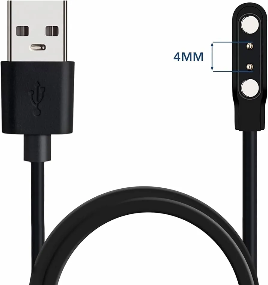 Universal Smartwatch Charger 4mm Pins