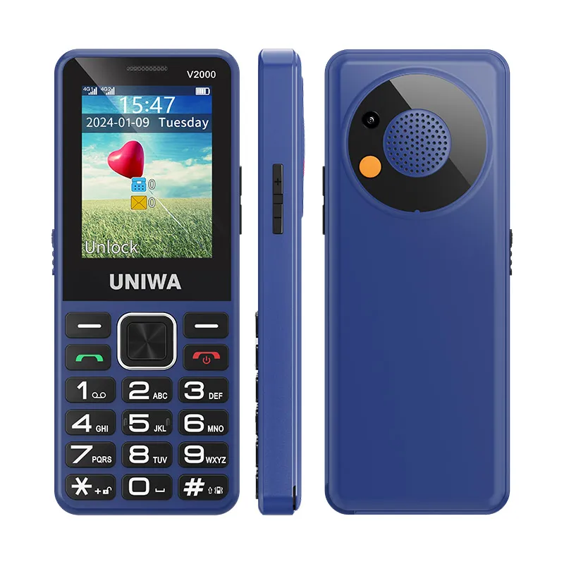 Uniwa V2000 4G Big Button Phone