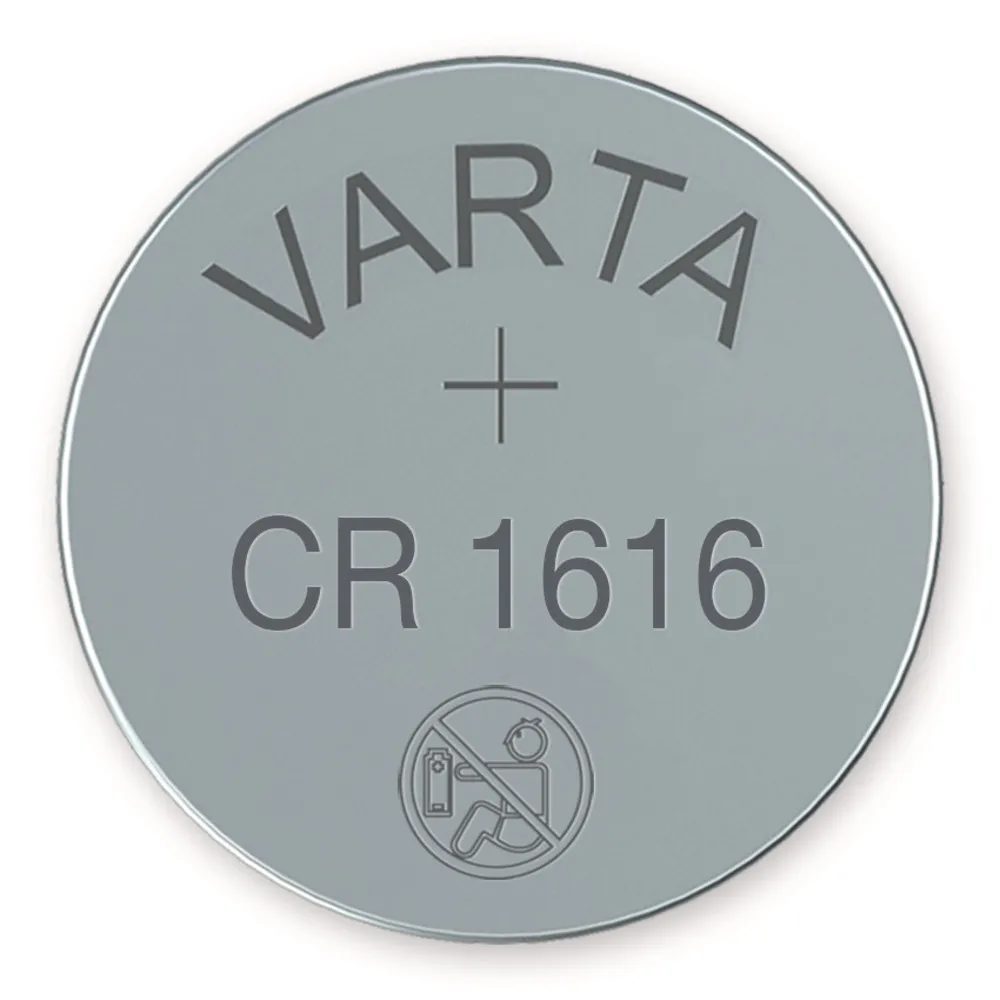 Varta battery button cell CR1616