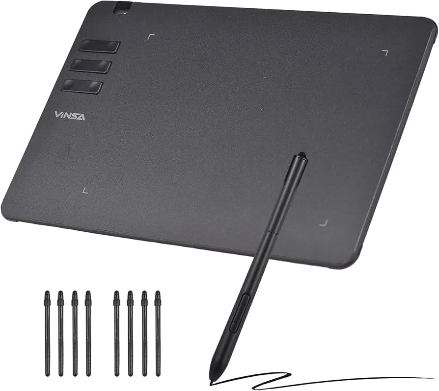 [6974023120011] Vinsa Professional Graphics Tablet