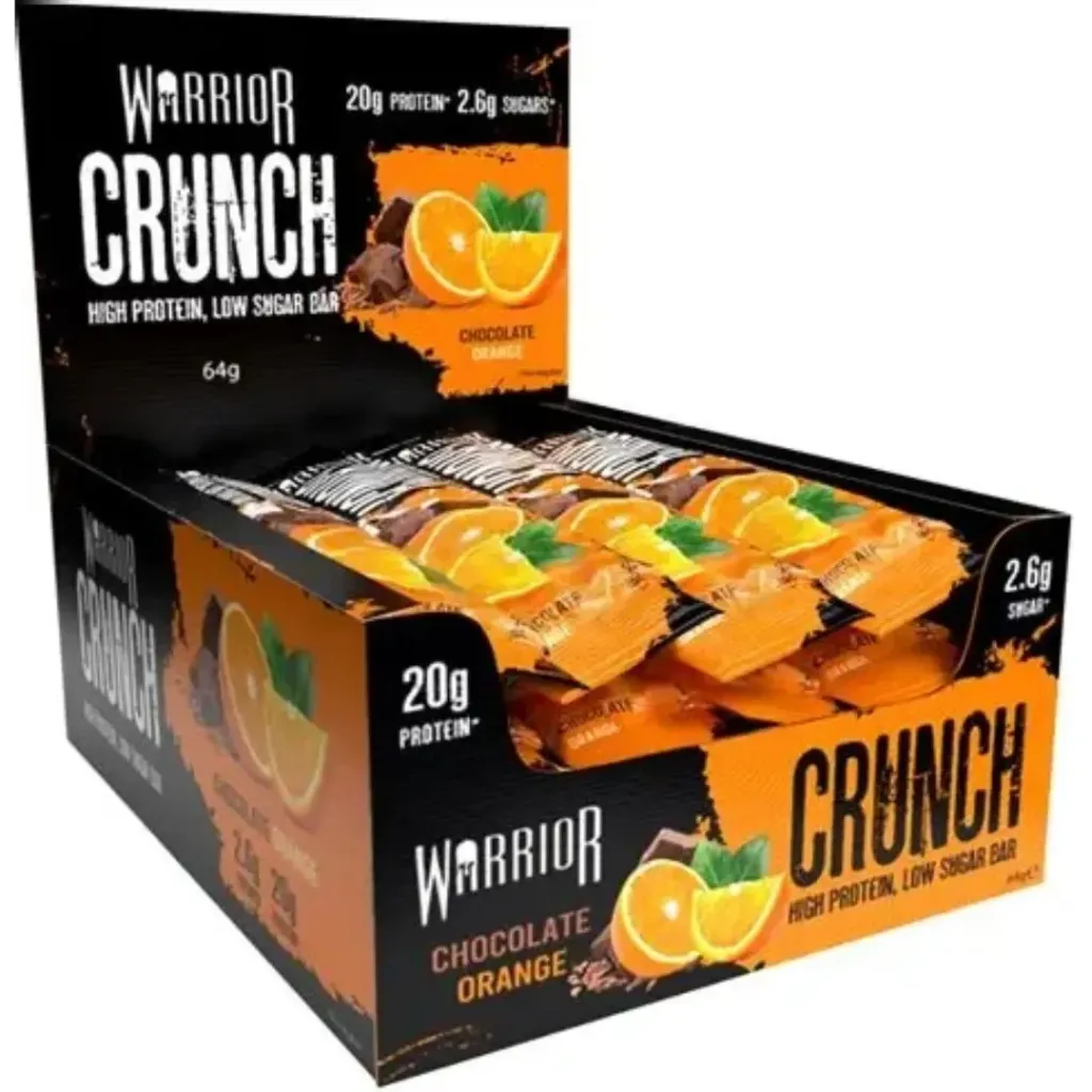 [5060756355560] Warrior Crunch Chocolate Orange Protein Bar