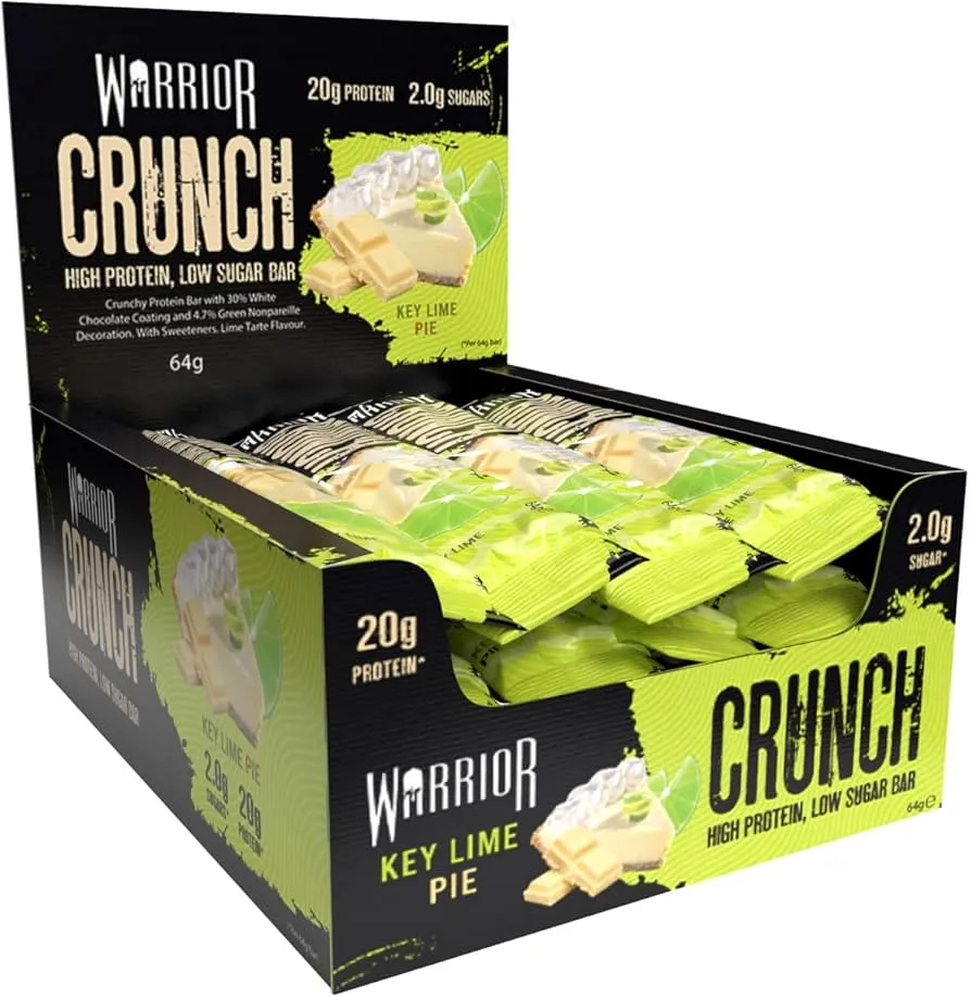[5060756340565] Warrior Crunch Key Lime Pie Protein Bar