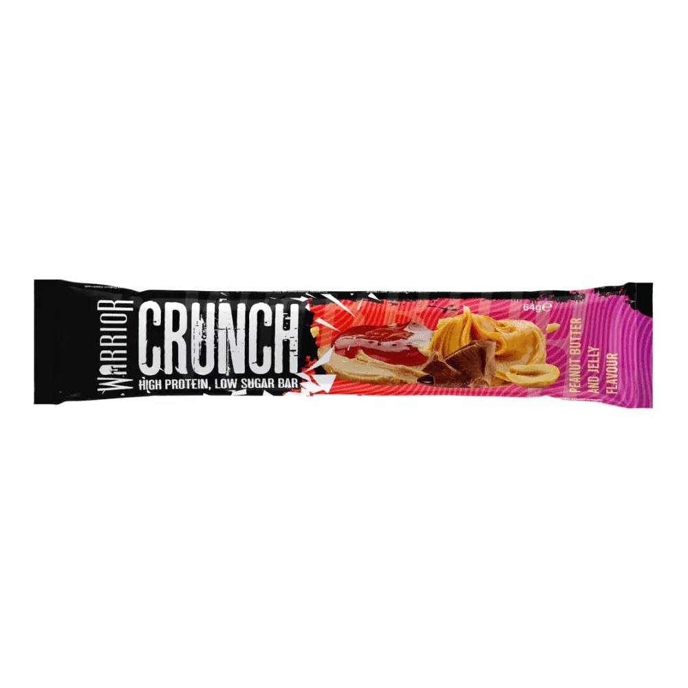 [5060756344402] Warrior Crunch Peanut Butter & Jelly Protein Bar