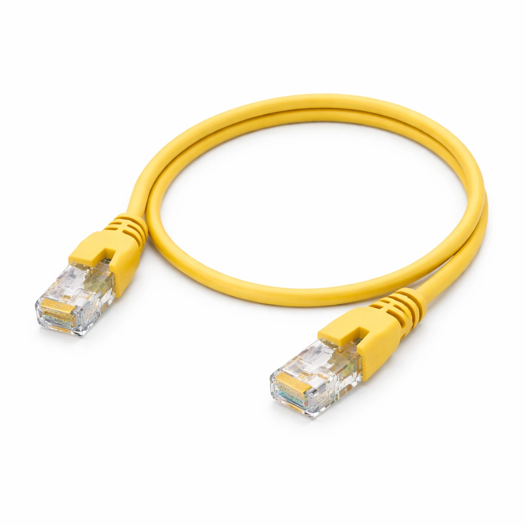[4016032321545] 0.5M Yellow CAT6 | Ethernet Cable