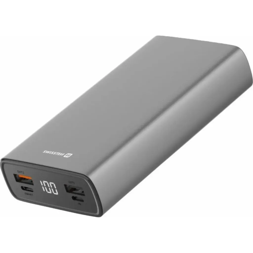 Swissten Grey 20000mah Powerbank