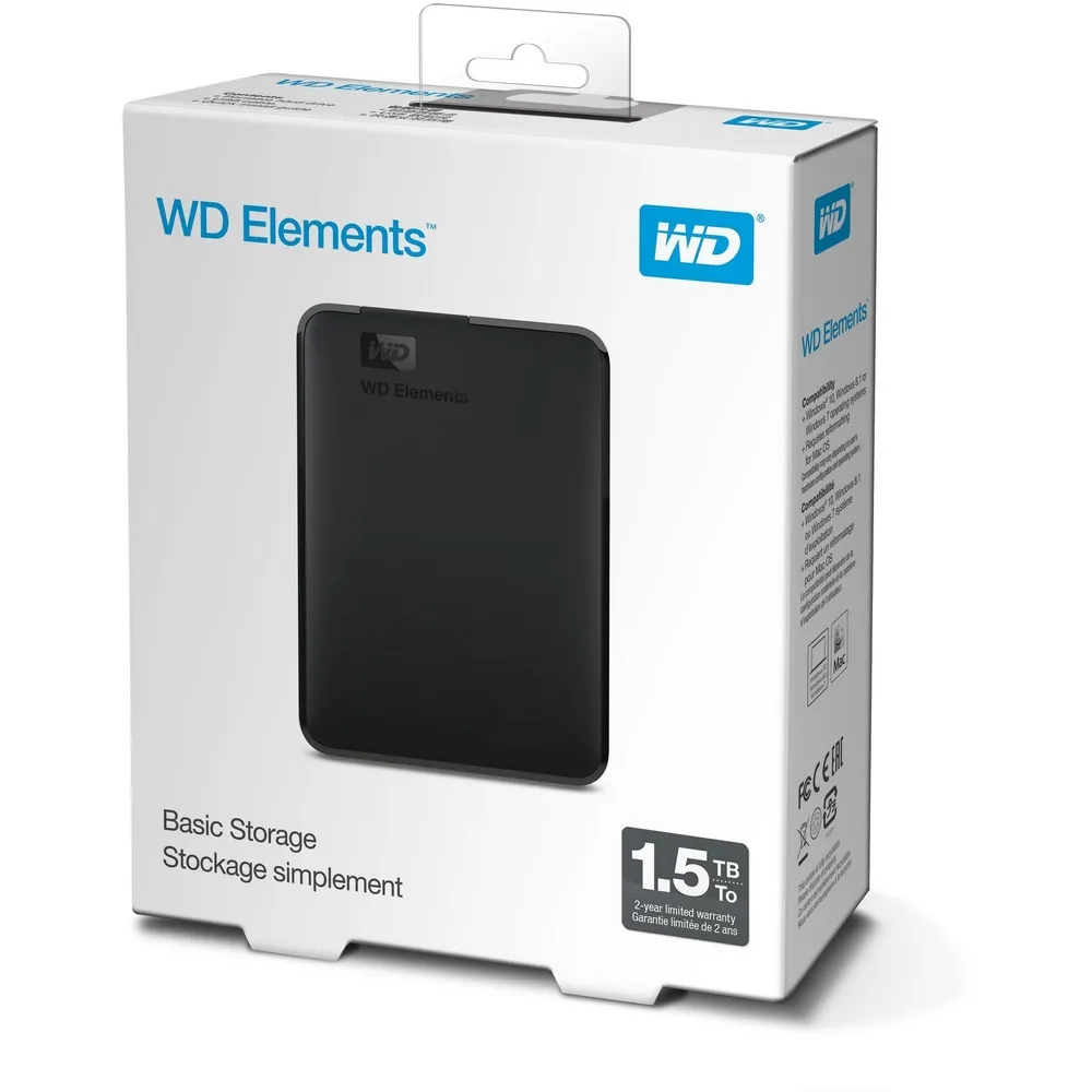 WD Elements 1.5TB External HDD