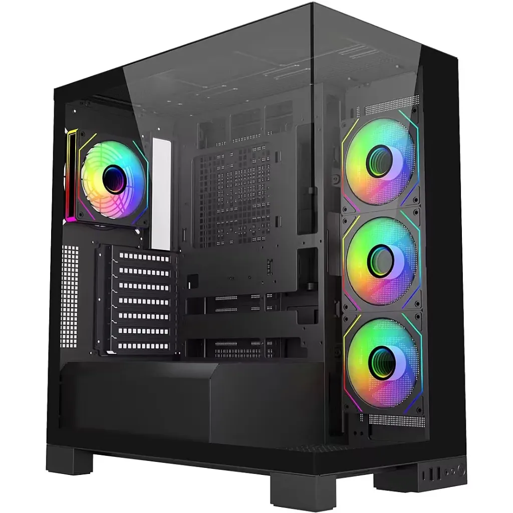 [4711498481344] Midi FSP M540-BA ARGB TG Black