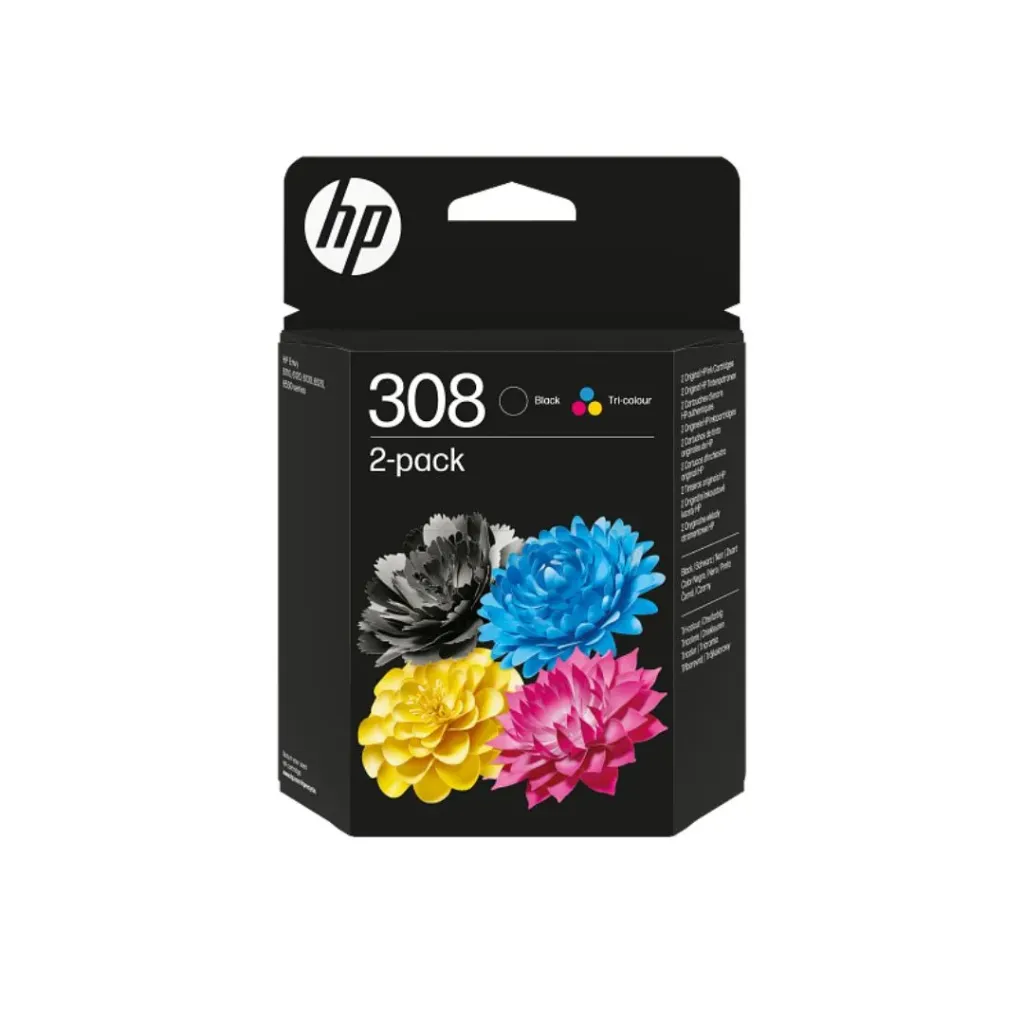 [196786390135] HP 308 Pack (Colour & Black)