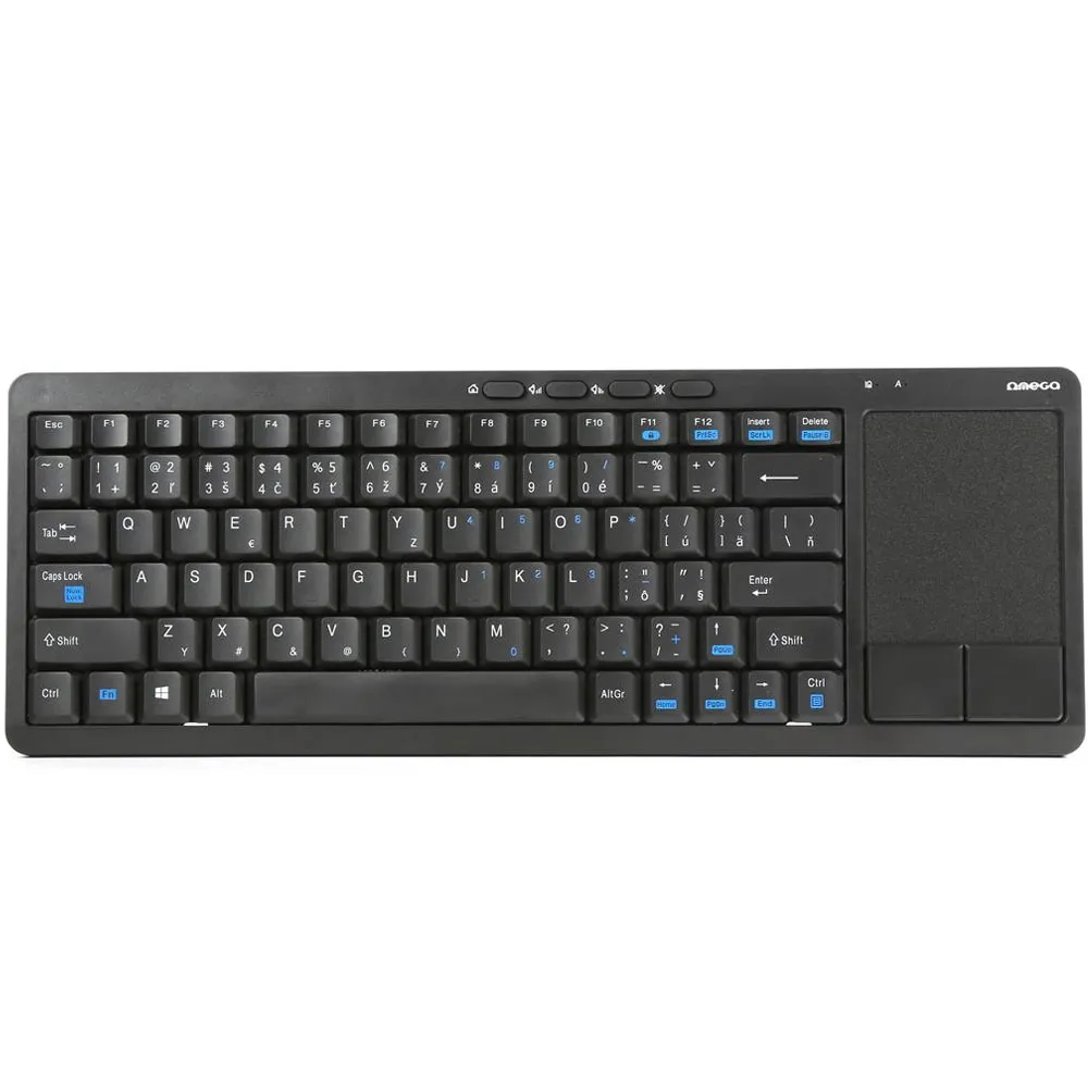 Omega Wireless Keyboard w/ Mousepad