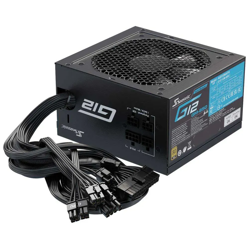 850W Seasonic G12 GM-850 80+ Gold
