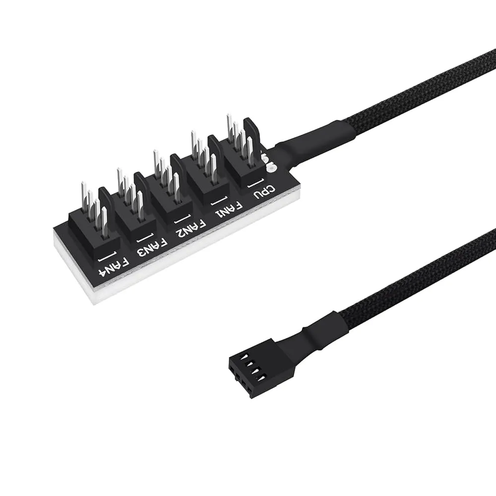 1-to-5 Internal PC Fan Header